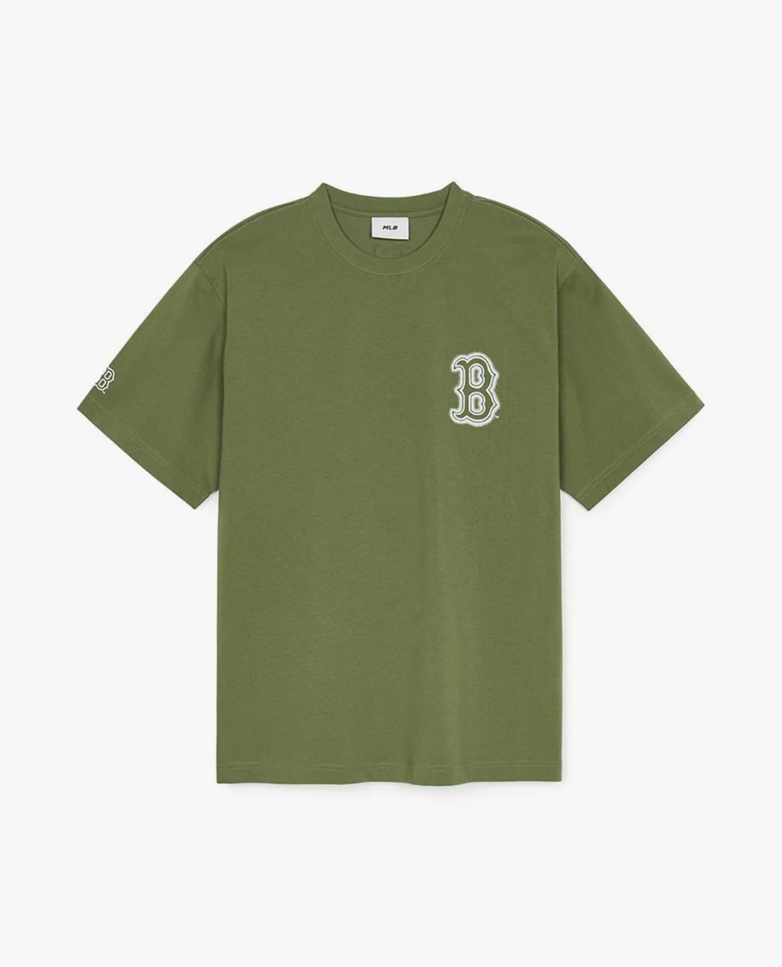 MLB - Áo thun unisex cổ tròn tay ngắn Basic Street Logo