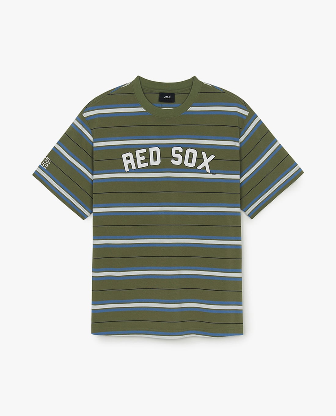 MLB - Áo thun unisex Varsity Stripe Overfit