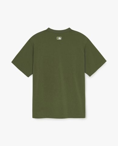  MLB - Áo thun unisex Varsity Vintage Graphic Overfit 