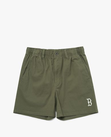  MLB - Quần shorts lưng thun Basic Small Logo 