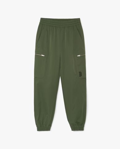  MLB - Quần jogger nam lưng thun Basic Medium Logo Spring 