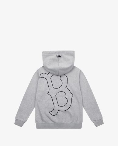  MLB - Áo hoodie tay dài phối mũ thời trang Mega Logo 