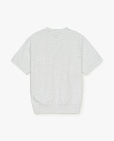  MLB - Áo thun unisex cổ tròn tay ngắn Varsity Lettering 