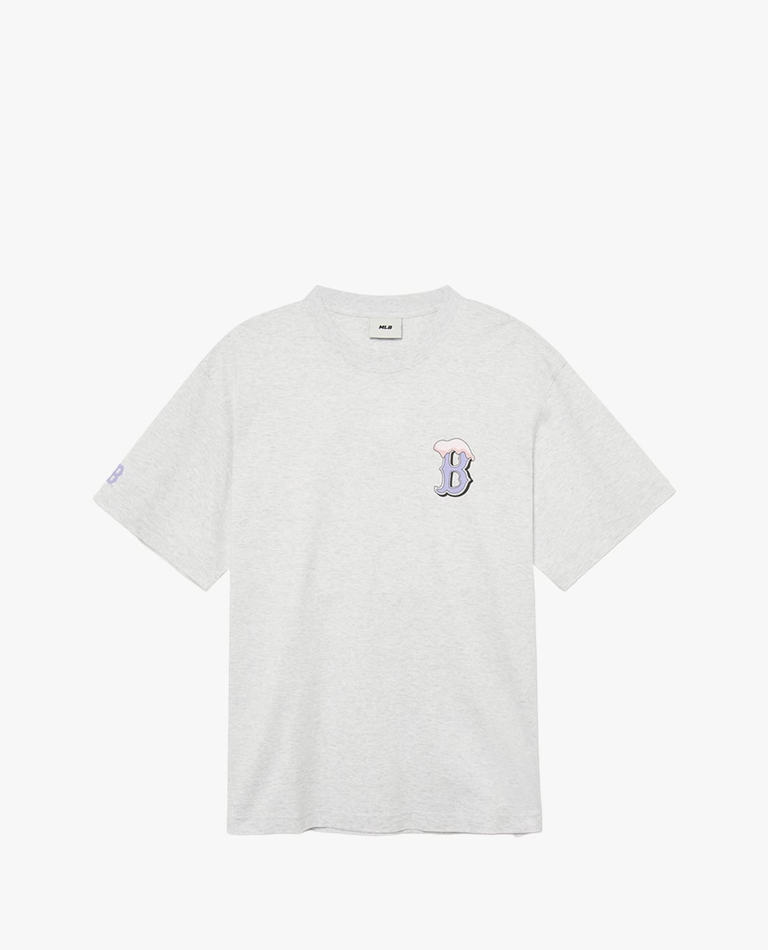 MLB - Áo thun unisex cổ tròn tay ngắn phom suông hiện đại
