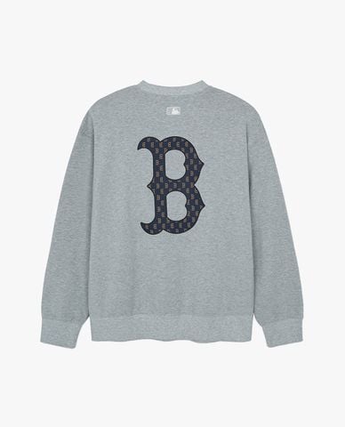  MLB - Áo sweatshirt unisex cổ tròn tay dài Monogram Big Lux 