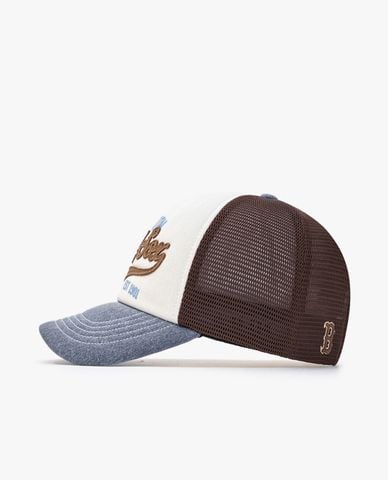  MLB - Nón bóng chày unisex Varsity Vintage Mesh 