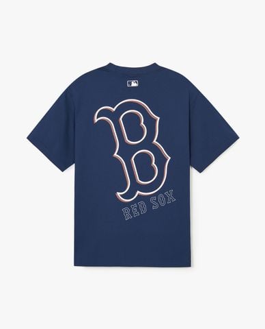  MLB - Áo thun unisex cổ tròn tay ngắn Basic Mega Logo 