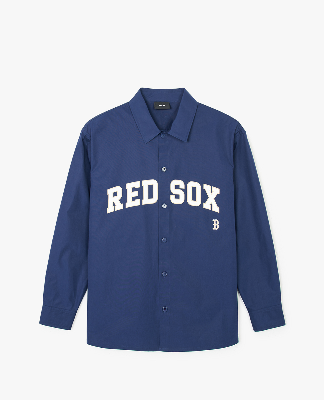 MLB - Áo sơ mi unisex cổ bẻ tay dài Varsity