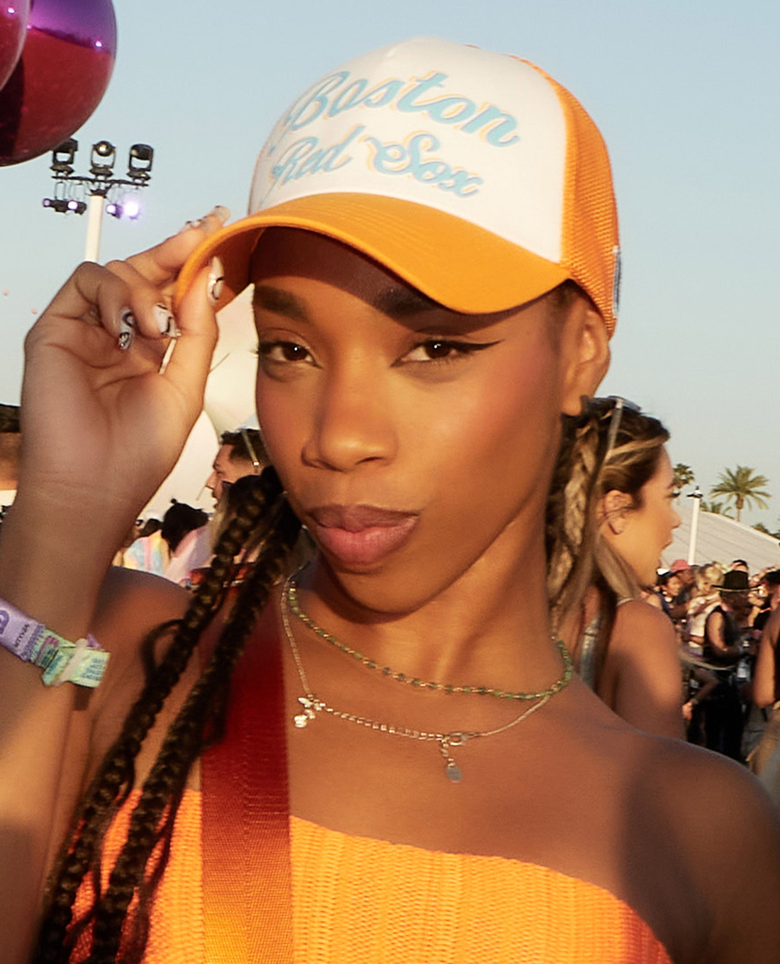 MLB - Nón bóng chày unisex phối lưới Sunny Beach Mesh