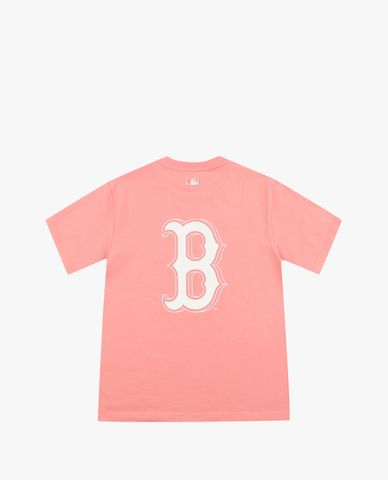  MLB - Áo thun cổ tròn ngắn tay Basic Back Big Logo 