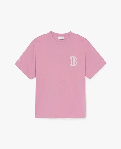  MLB - Áo thun unisex cổ tròn tay ngắn Basic Mega Logo 
