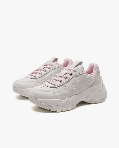  MLB - Giày sneakers unisex cổ thấp BigBall Chunky Embo Monogram 