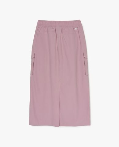  MLB - Chân váy phom suông midi Basic Goffcore Nylon Cargo 