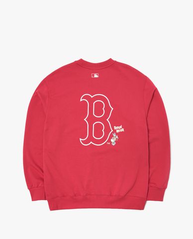  MLB - Áo sweatshirt phom suông MLB x Disney 