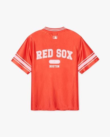  MLB - Áo thun unisex cổ V tay ngắn Varsity Soccer Jersey 