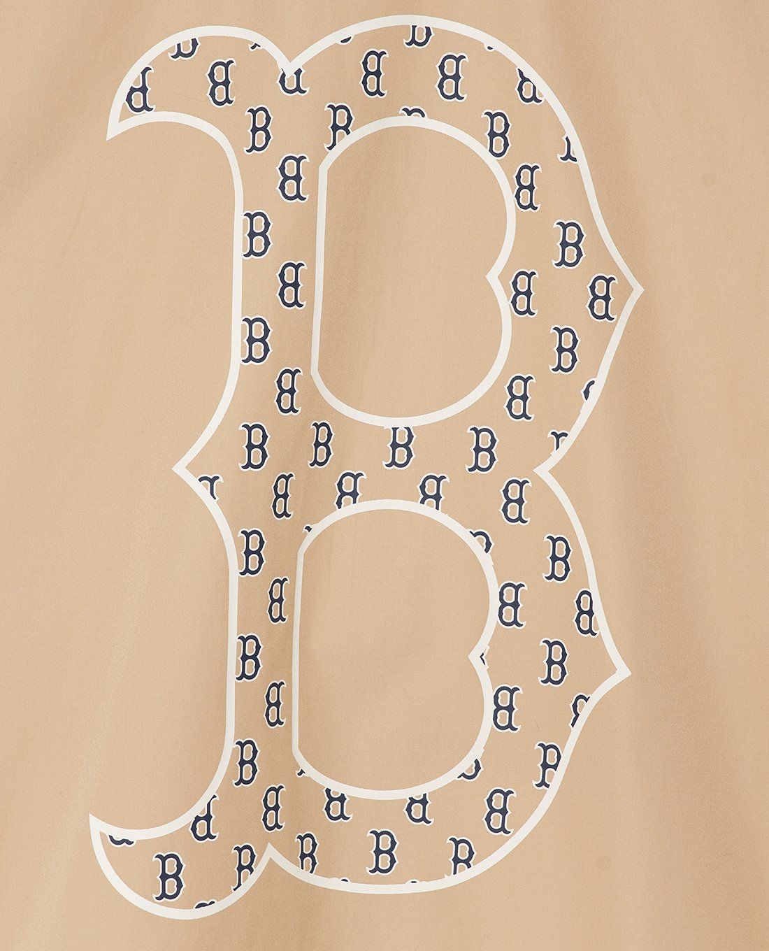 Túi MLB B Basic Big Logo Canvas Small Tote Bag Boston Red Sox DBrown