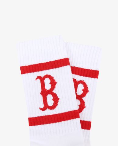  MLB - Vớ cổ cao thời trang Striped Big Ball 