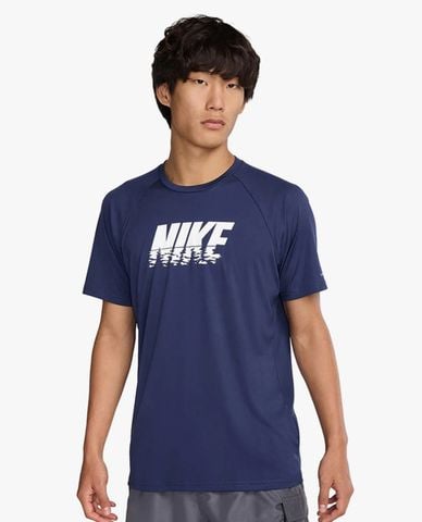  NIKE SWIM - Áo bơi nam cổ tròn tay ngắn Hydroguard 