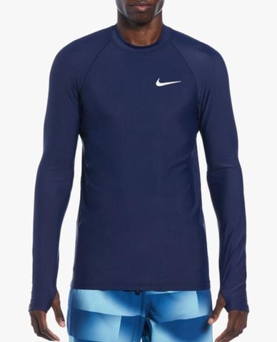  NIKE SWIM - Áo bơi nam cổ tròn tay dài Hydroguard 
