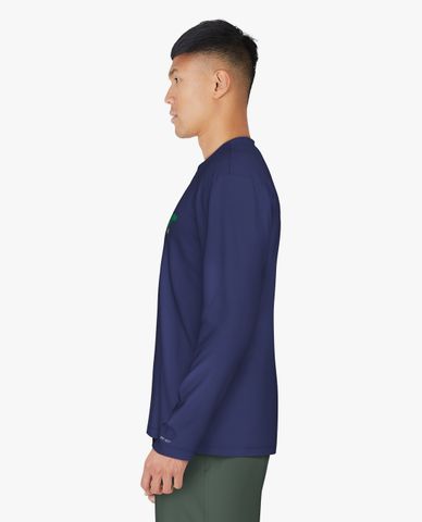  NIKE SWIM - Áo bơi nam cổ tròn tay dài Hydroguard 