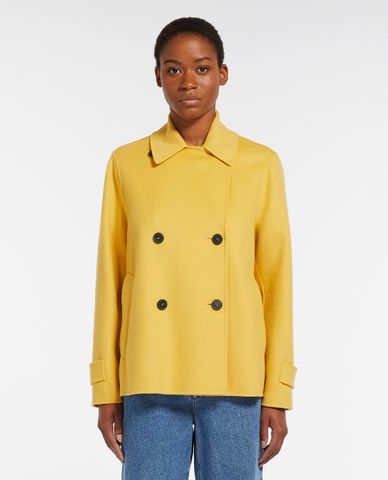  WEEKEND MAX MARA - Áo khoác hai hàng nút cổ bẻ tay dài Usuale 