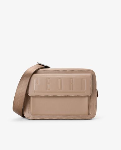  PEDRO - Túi đeo chéo da nam chữ nhật Casual 