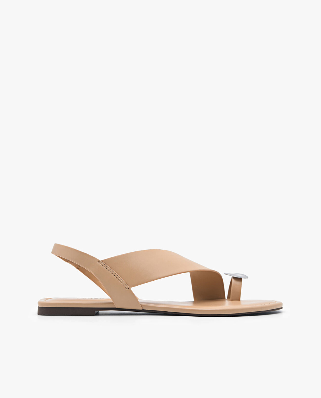 PEDRO - Giày sandals nữ đế bệt xỏ ngón Embellished Toe Ring