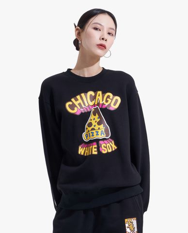  MLB - Áo sweatshirt unisex tay dài City Overfit 