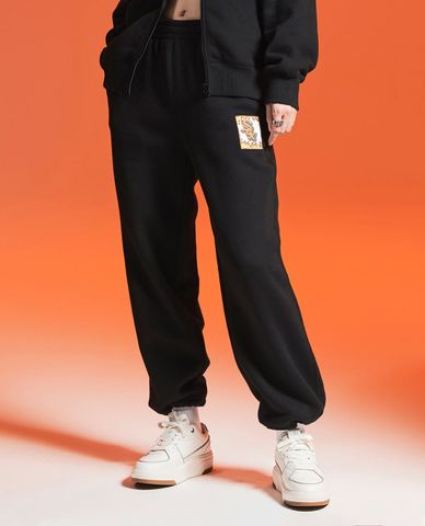  MLB - Quần jogger unisex lưng thun City 
