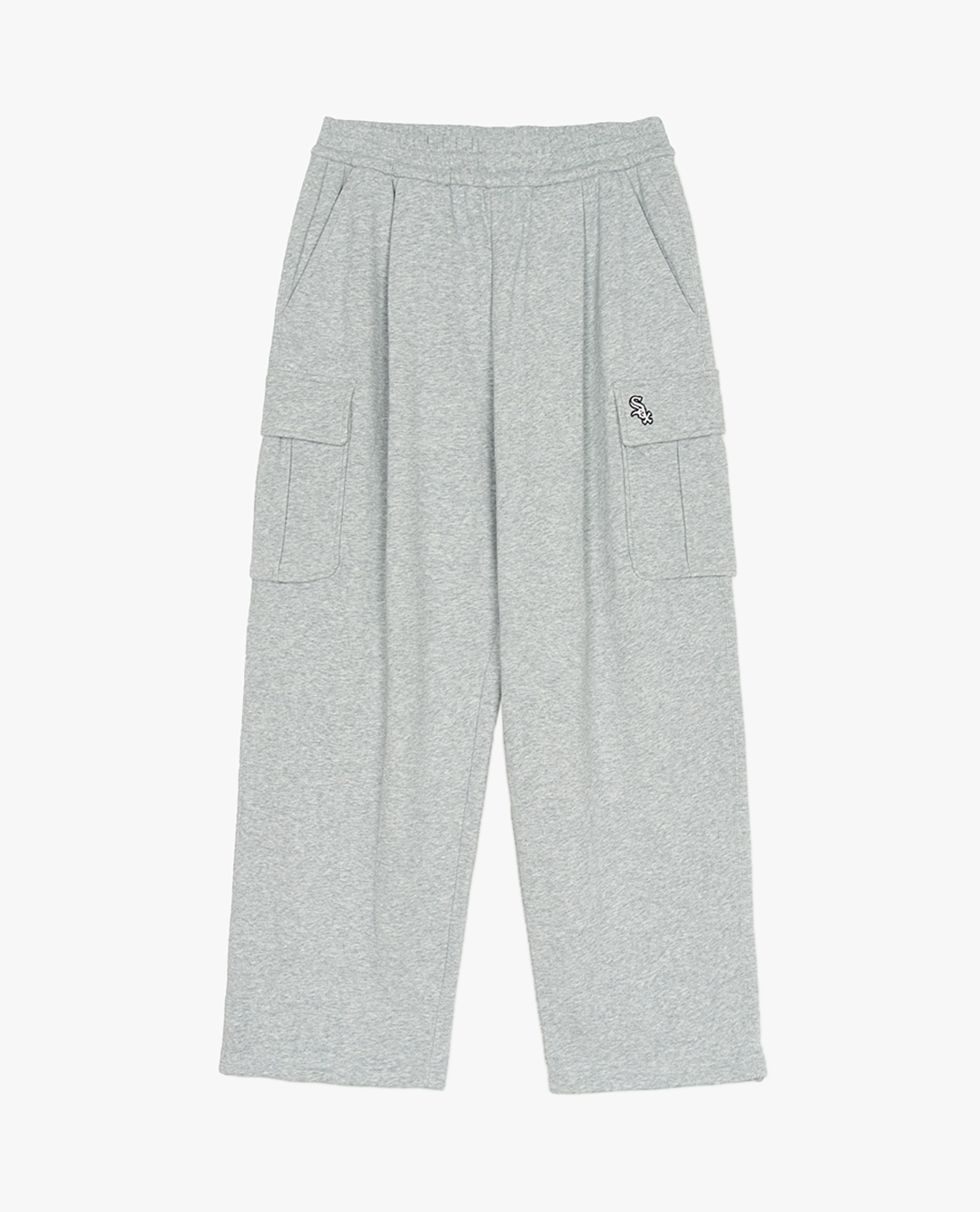 MLB - Quần dài unisex ống rộng Basic Small Logo Cargo