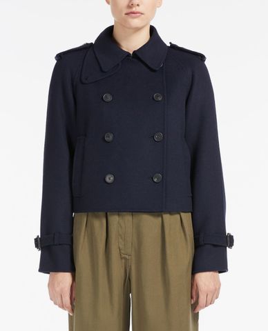  WEEKEND MAX MARA - Áo khoác nữ tay dài phom lửng thời trang 