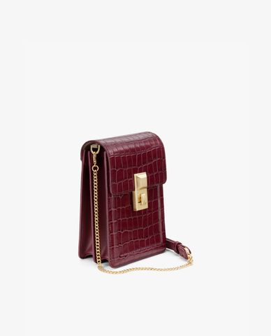  PEDRO - Ví nữ hình chữ nhật Croc Effect Leather Phone Pouch 