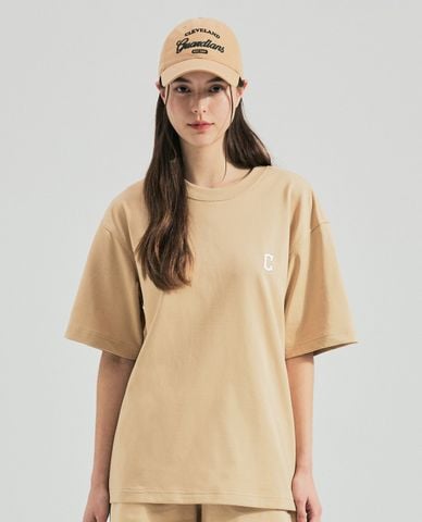  MLB - Áo thun unisex cổ tròn tay ngắn Basic Heavyweight 