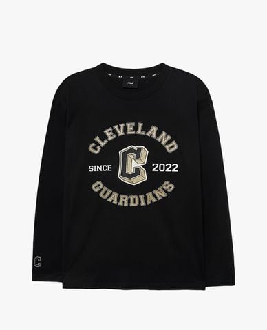  MLB - Áo thun unisex cổ tròn tay dài in logo thời trang 