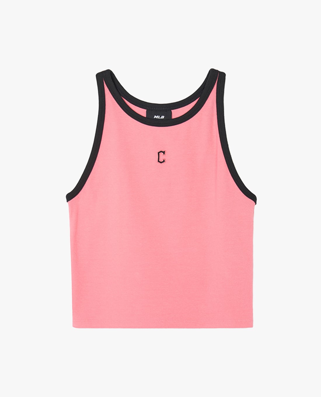 MLB - Áo ba lỗ nữ phom croptop Basic Small Logo Ribbed Ringer