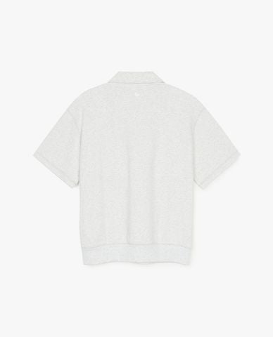  MLB - Áo sweatshirt unisex cổ bẻ tay ngắn Basic Small Logo 