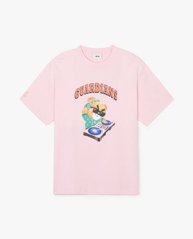  MLB - Áo thun unisex cổ tròn tay ngắn Megabear Overfit 