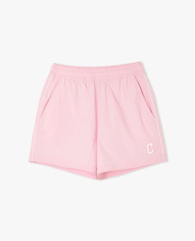  MLB - Quần short nữ ống rộng lưng thun Sporty Varsity 