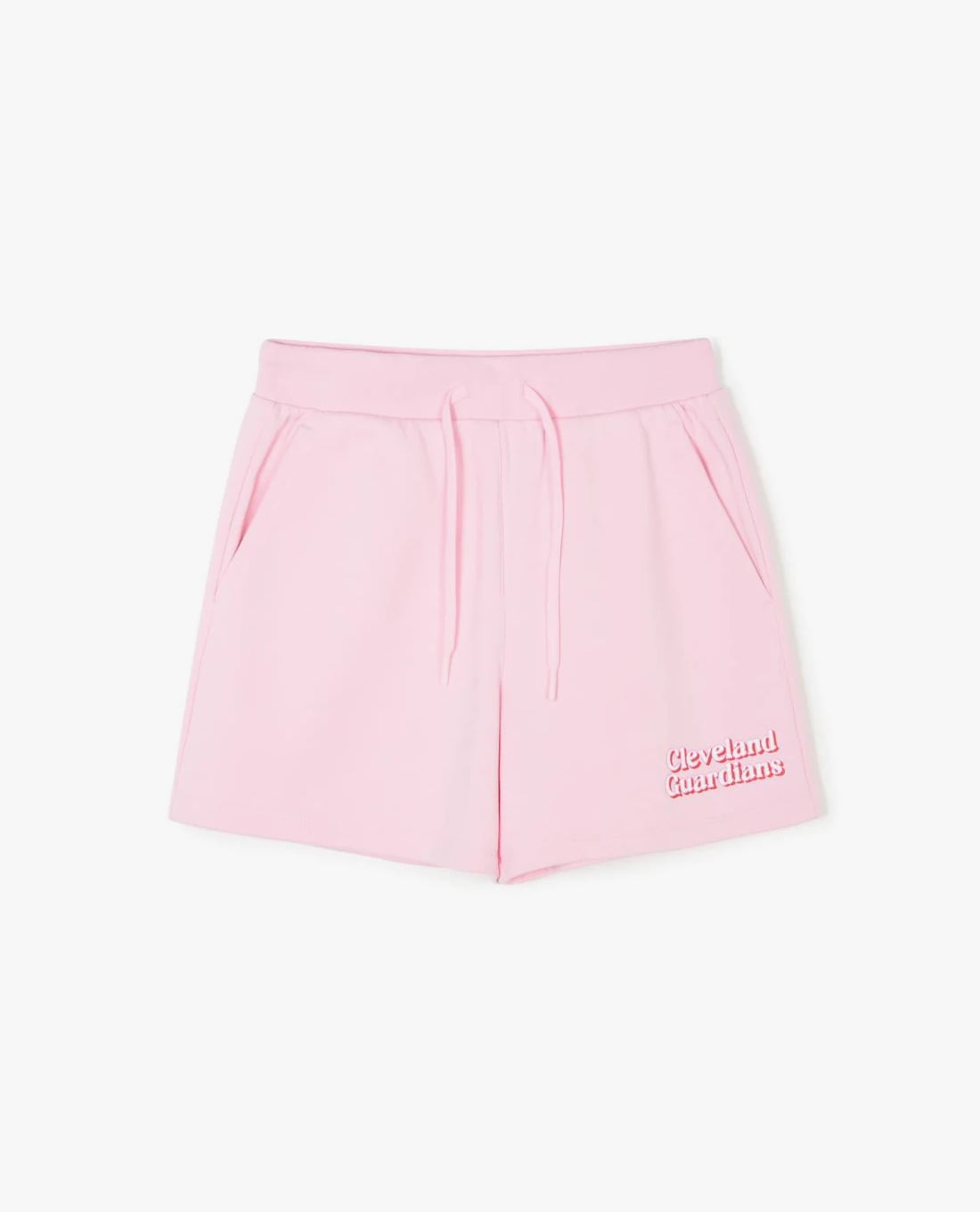 MLB - Quần shorts nữ ống rộng lưng thun Varsity