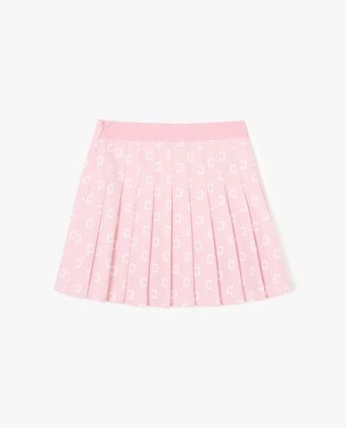  MLB - Chân váy xếp li mini Tone One Tone Print Monogram 