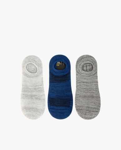  SKECHERS - Set 3 đôi vớ nam cổ thấp thời trang 