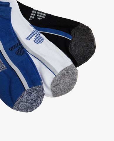  SKECHERS - Set 3 đôi vớ cổ thấp Sport Ankle 