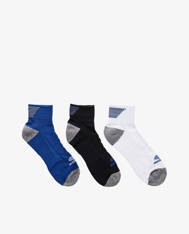  SKECHERS - Set 3 đôi vớ cổ cao phối màu thời trang 