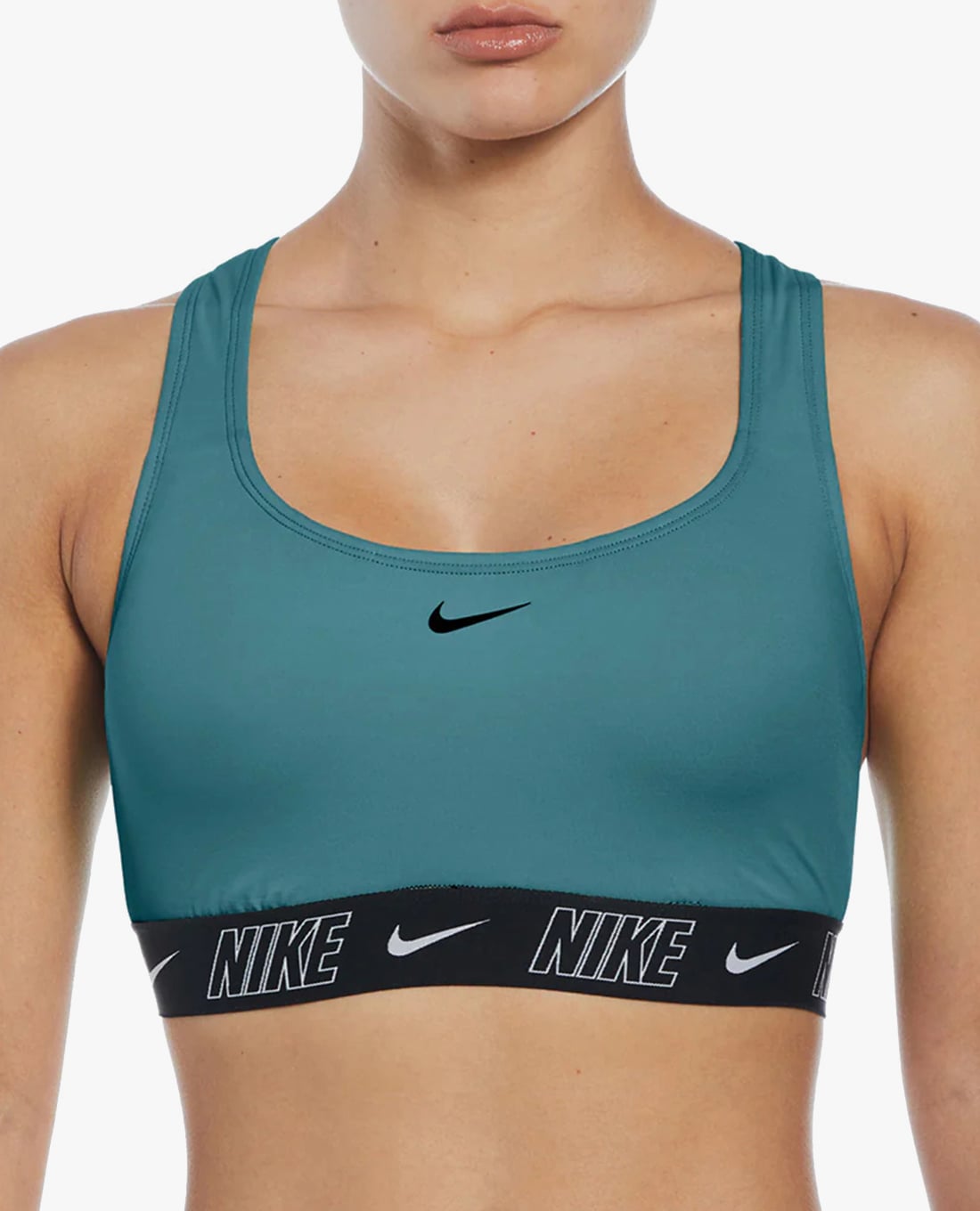 NIKE SWIM - Áo bơi nữ sát nách Fusion Logo Tape Racerback
