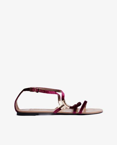  PEDRO - Giày sandals phối quai đan chéo 