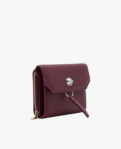  PEDRO - Ví nữ nắp gập phối dây đeo thời trang 