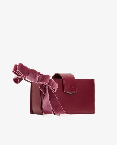  PEDRO - Túi đeo vai Velvet Bow Detail 