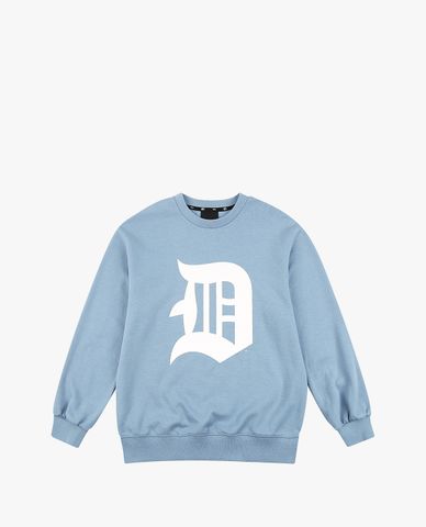  MLB - Áo sweatshirt tay dài cổ tròn phối logo 