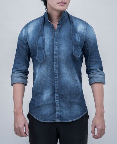  DSQUARED2 - Áo sơ mi nam phom ôm thời trang 