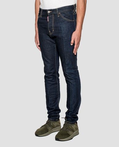  DSQUARED2 - Quần jeans nam ống suông Cool Guy 